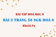 Bài 3 trang 58 SGK Hoá 8: Cách lập công thức hoá học